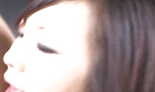 Sexy gf Riho Matsuoka smashes her ass on a fellow's love rocket