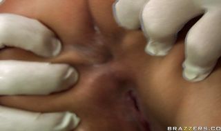 Talented fuckmate gladly licks mischievous gf Jasmine Black's ass before drilling it hard